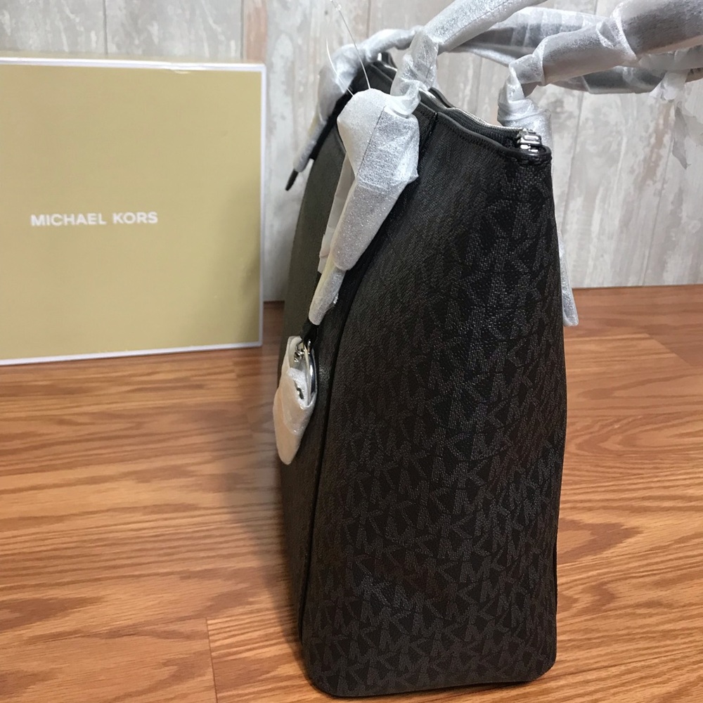Michael Kors Ciara LG EW TZ Tote Black W AUTHENTIC - Picture 4 of 5